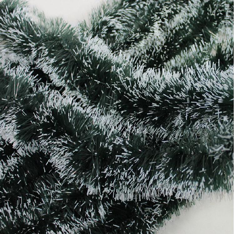 ũ  £   ڸ  ȭȯ  enfeites   Ƹٿ 뿤 ũ ž/christmas decoration dark green tops white edge ribbon garland new year enfeites de